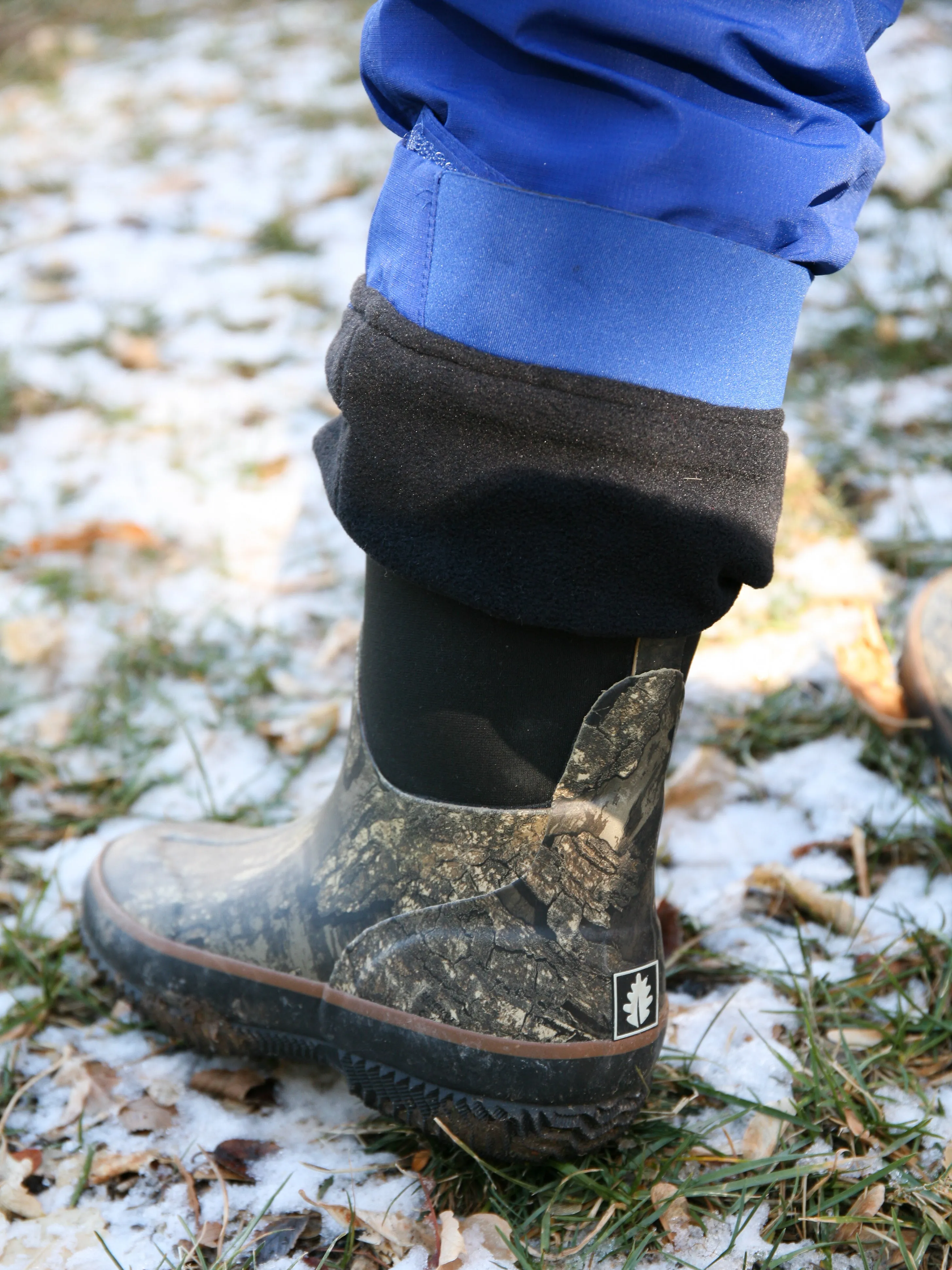 Adult Fleece-lined Rain/Snow Pants, Blue