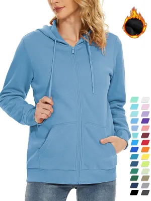 Ashore Shop Spring 2024 Womens Fleece Lining Jogging Sweatshirts