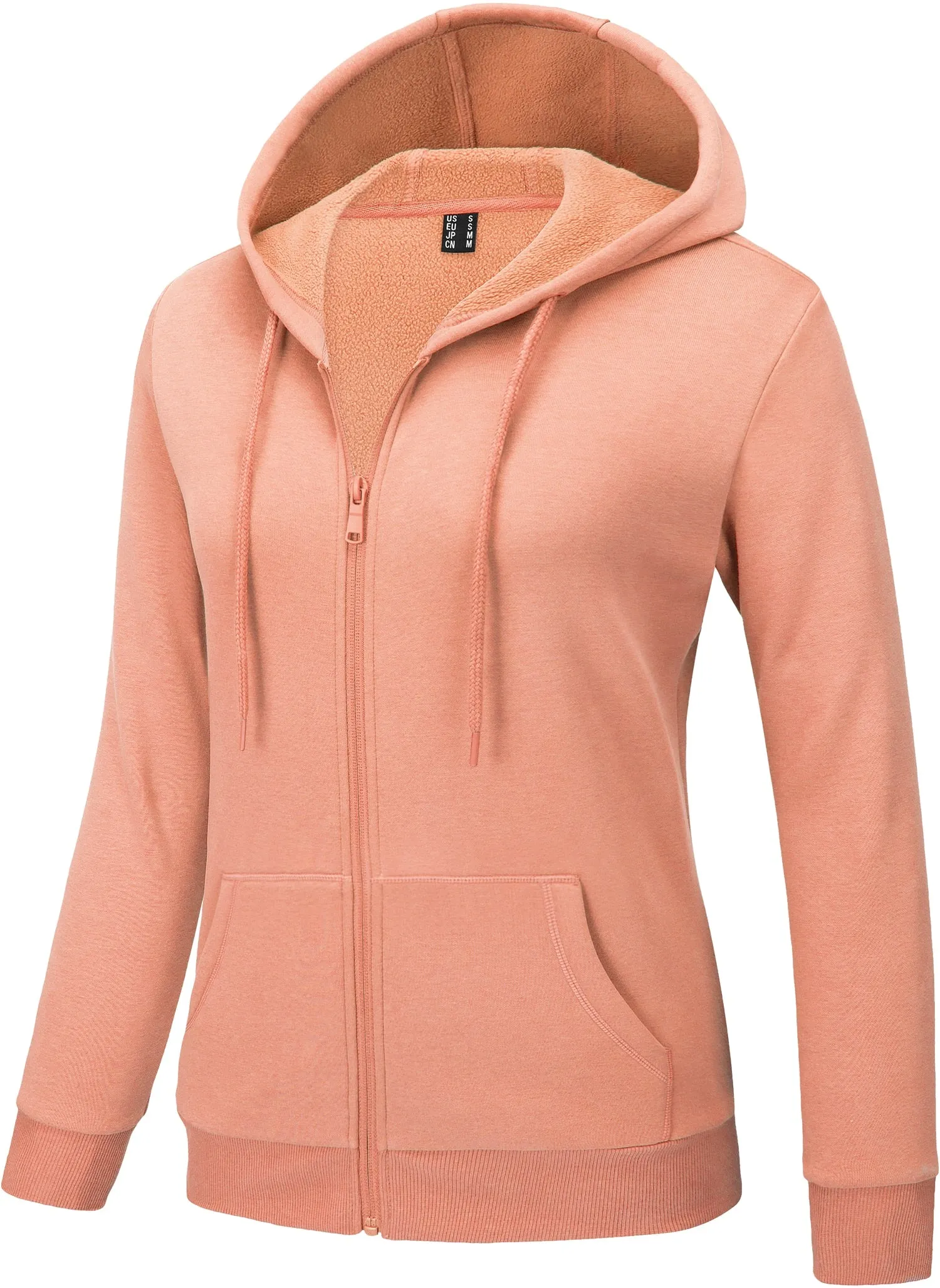 Ashore Shop Spring 2024 Womens Fleece Lining Jogging Sweatshirts