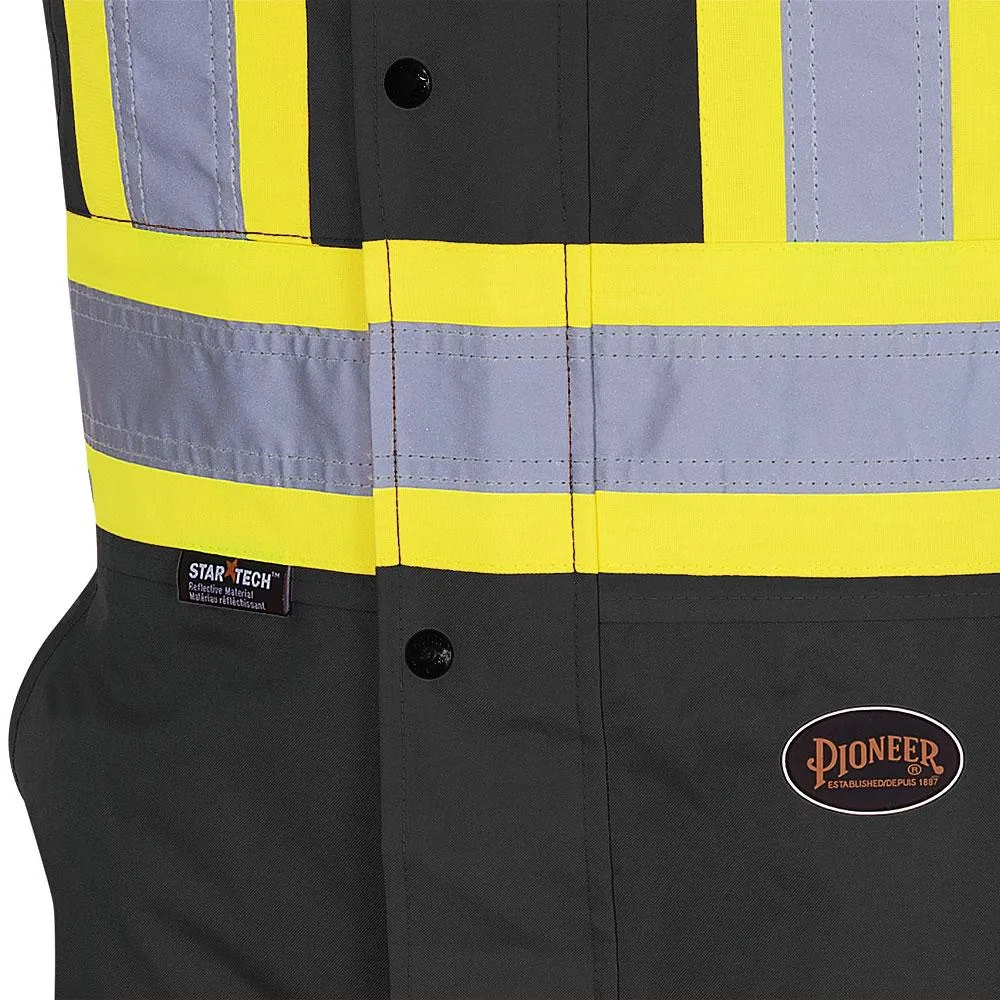 Bib Pants - Pioneer Hi-Viz 100% Waterproof 7-in-1 Quilted Bib Pants, 5040BB / 5041BB / 5042