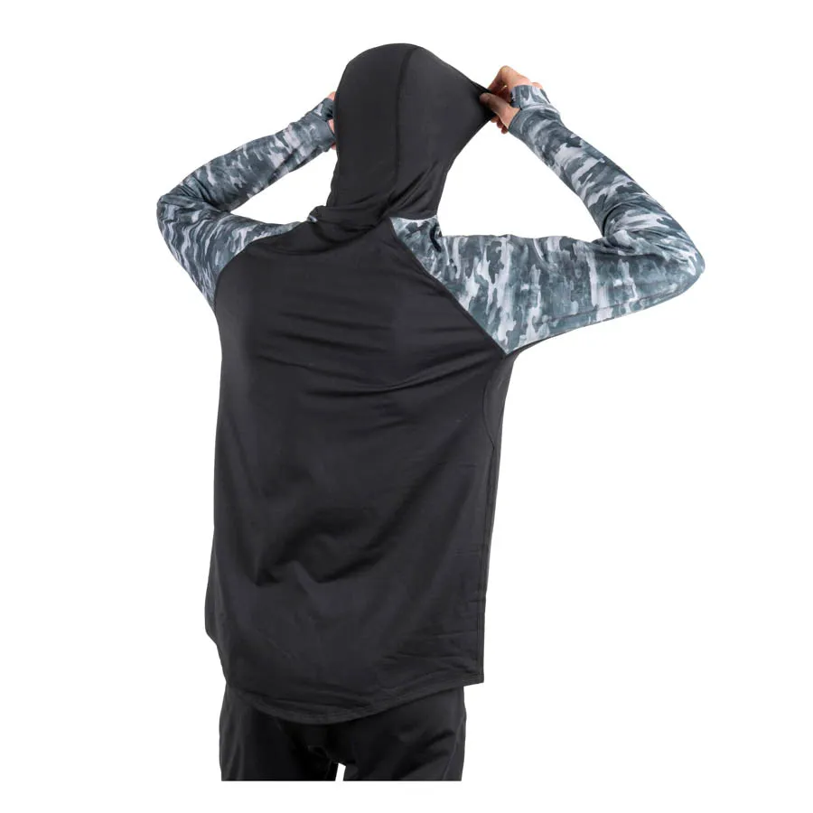 Black Strap Therma Hooded Base Layer Top 2023