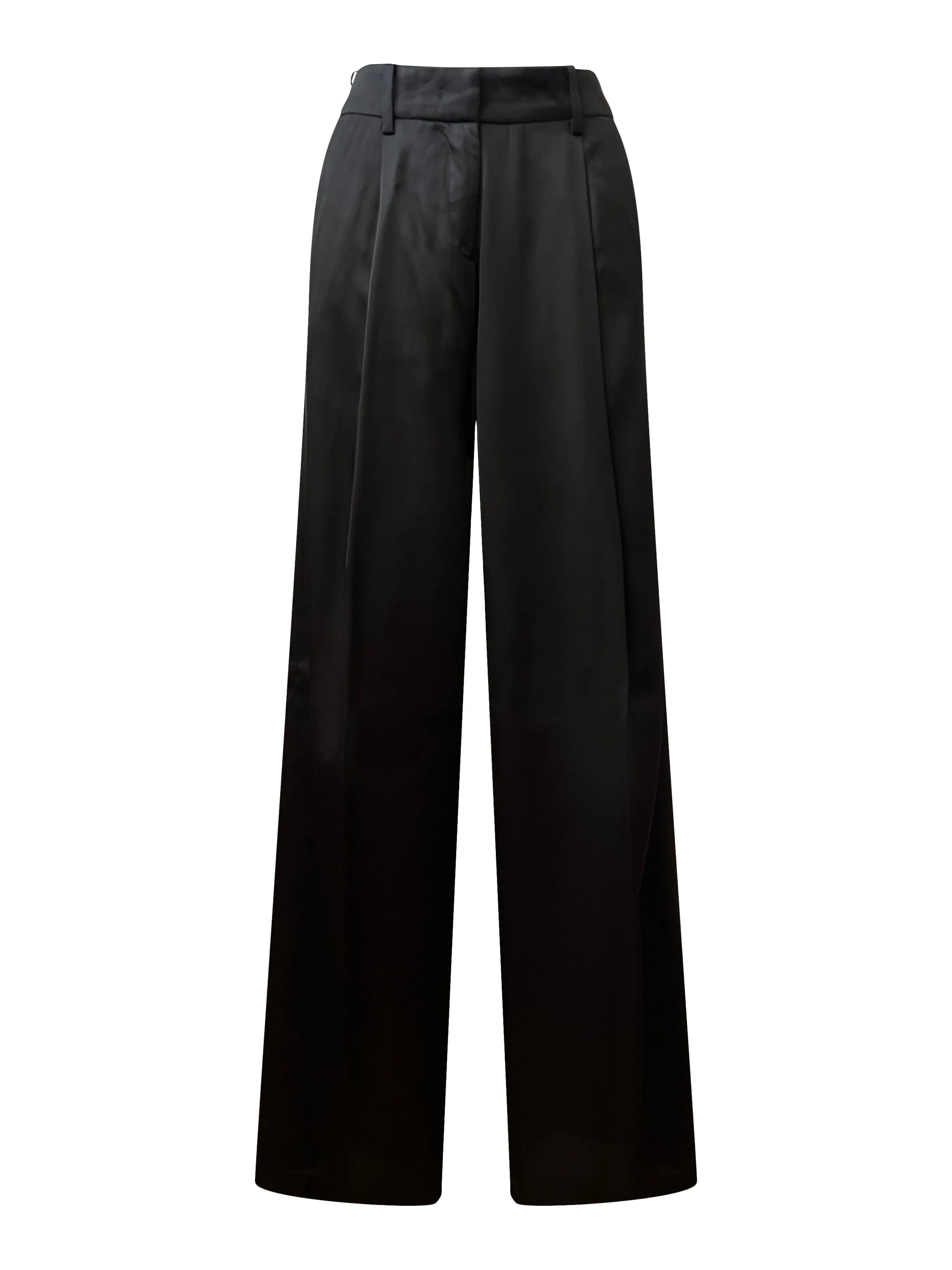 Black Wide Leg Trousers