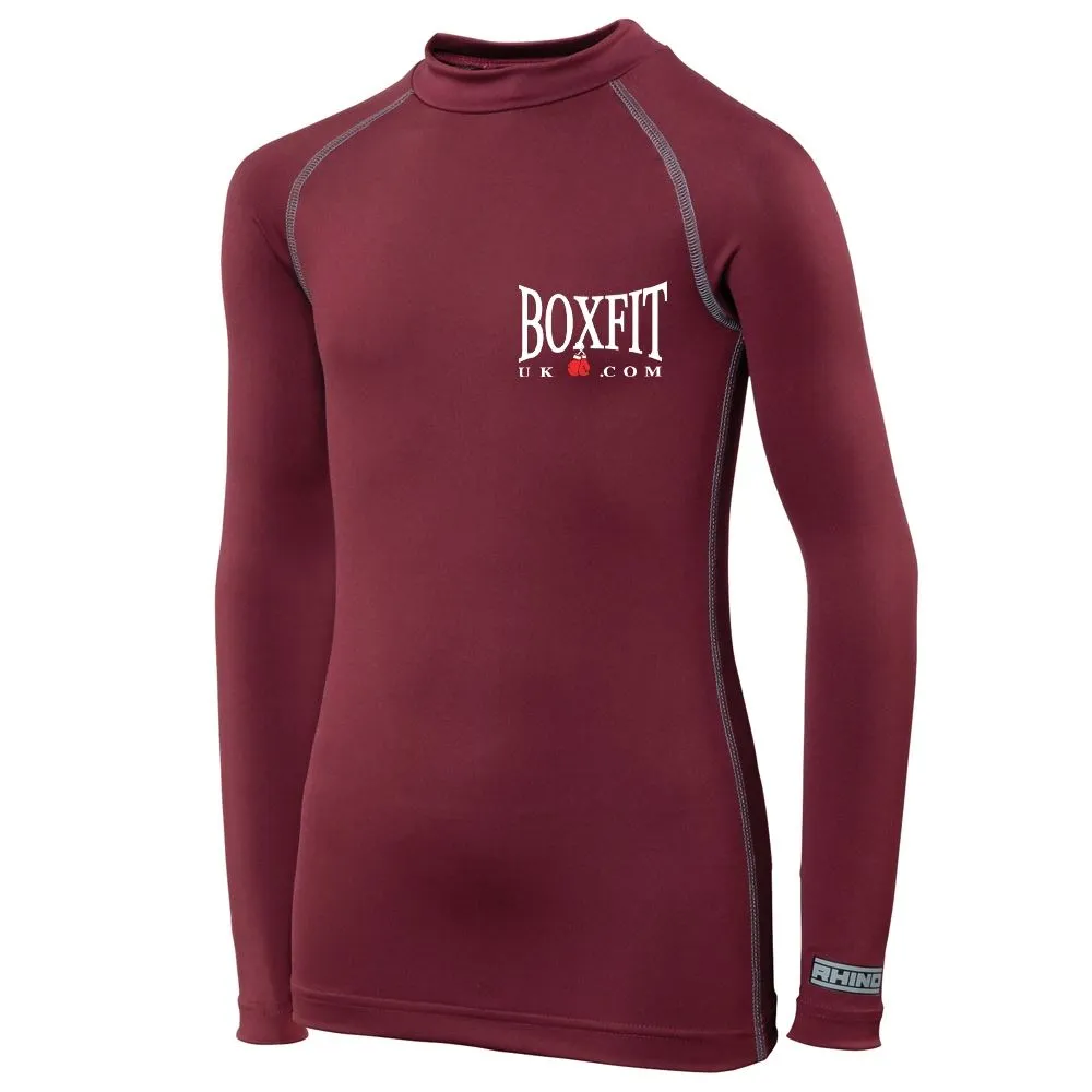 Boxfit Kids Rhino Small Logo L/S Base Layer