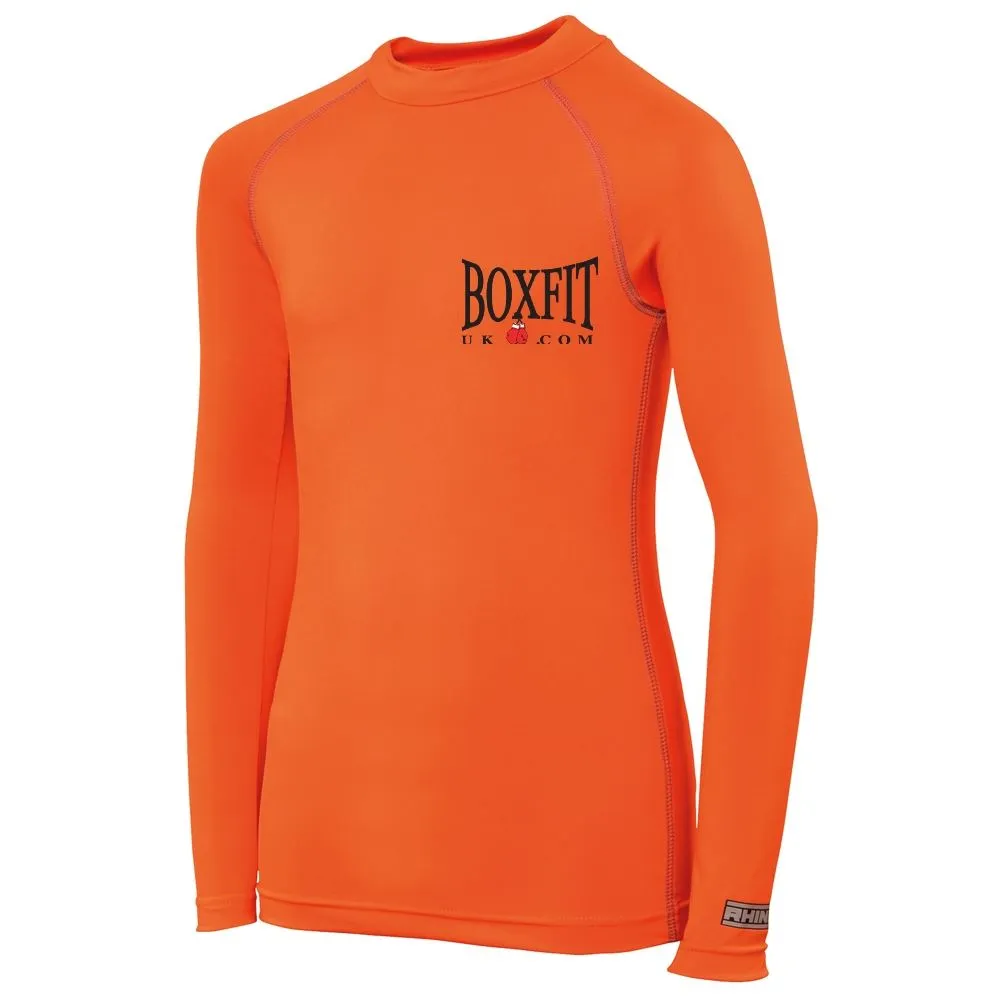 Boxfit Kids Rhino Small Logo L/S Base Layer