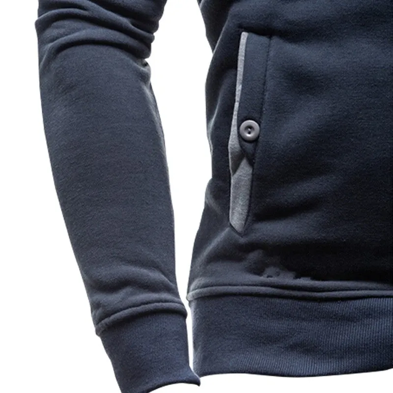 Brand Sweatshirt Men Hoodies Fashion Solid Fleece Hoodie Mens Sports Suit Pullover Men's Tracksuits