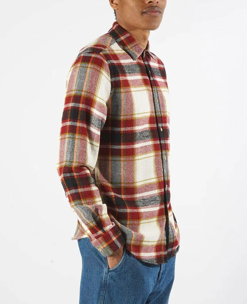 Burgundi Check Shirt