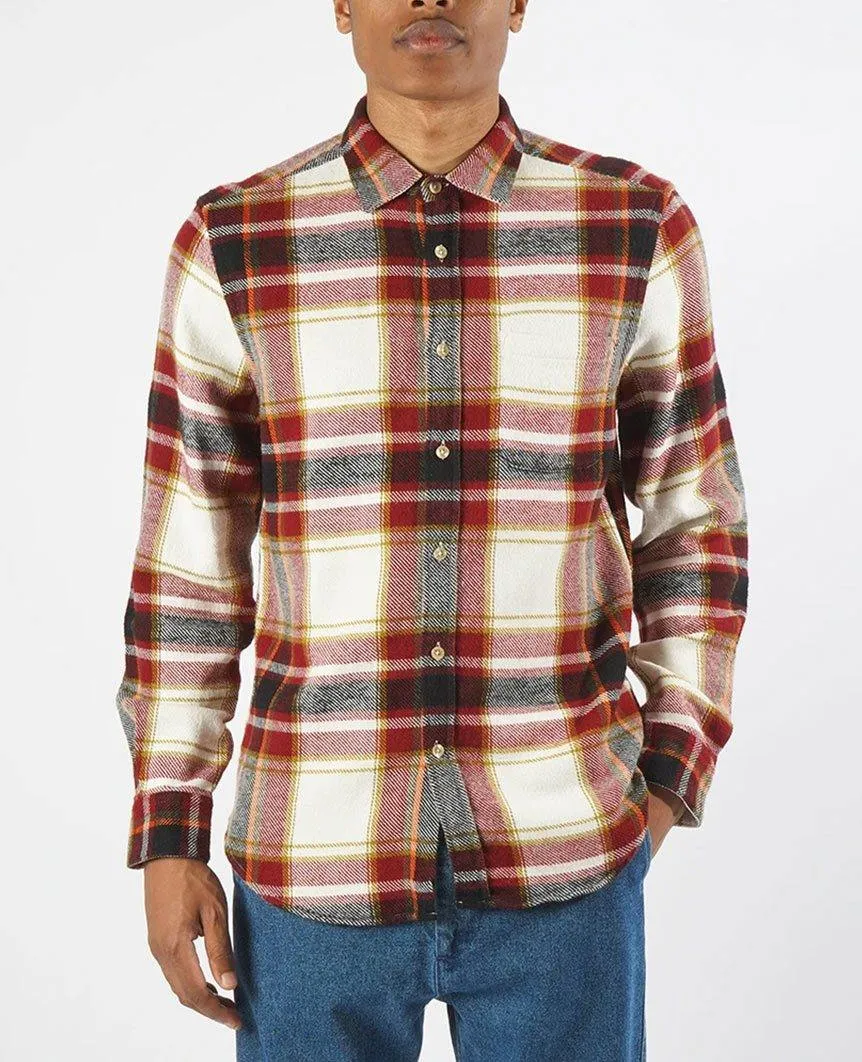 Burgundi Check Shirt