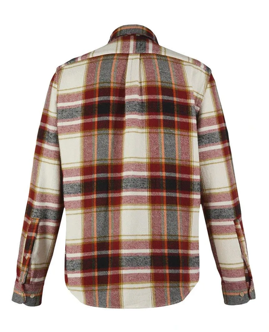 Burgundi Check Shirt