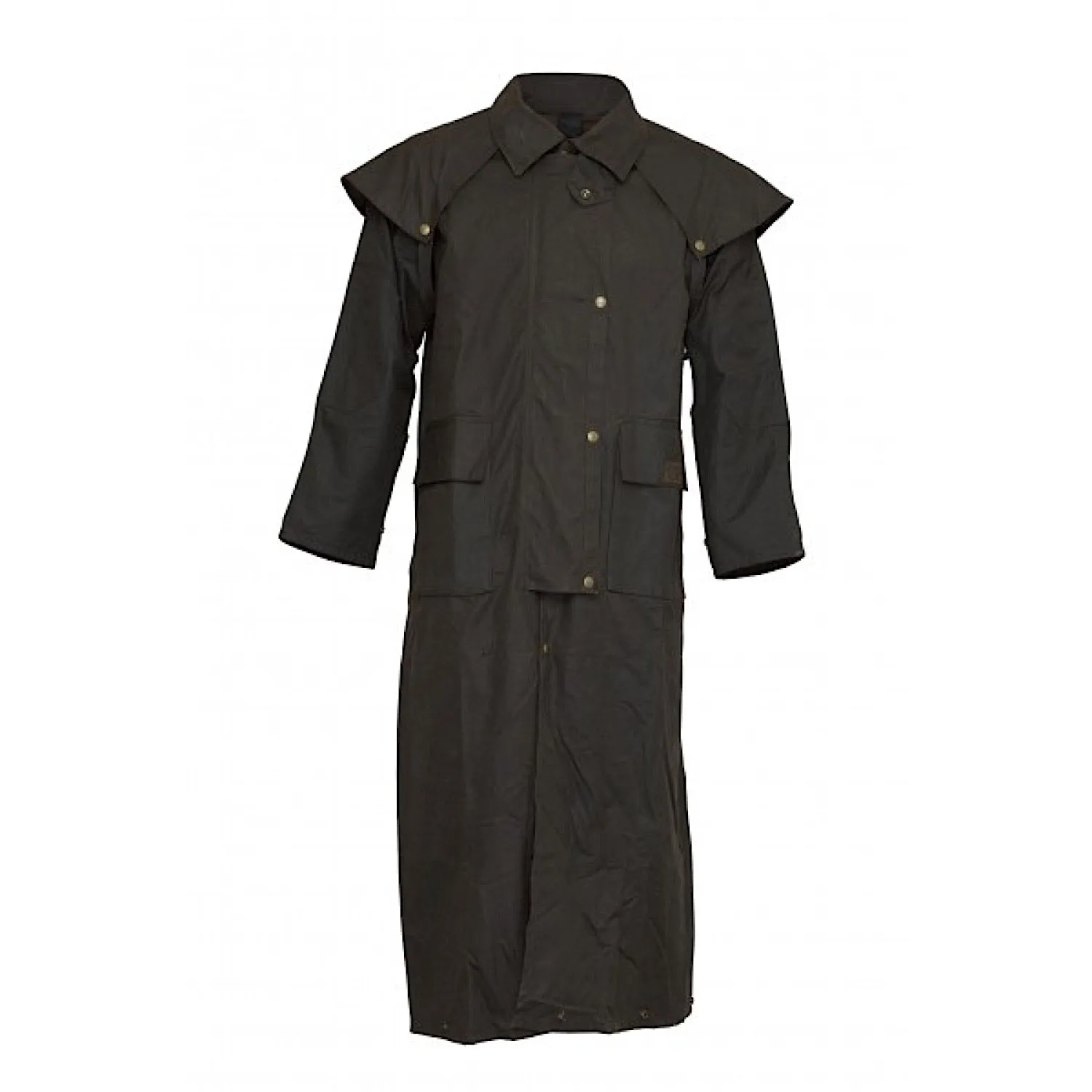 Burke & Wills Balranald Long Coat - Brown