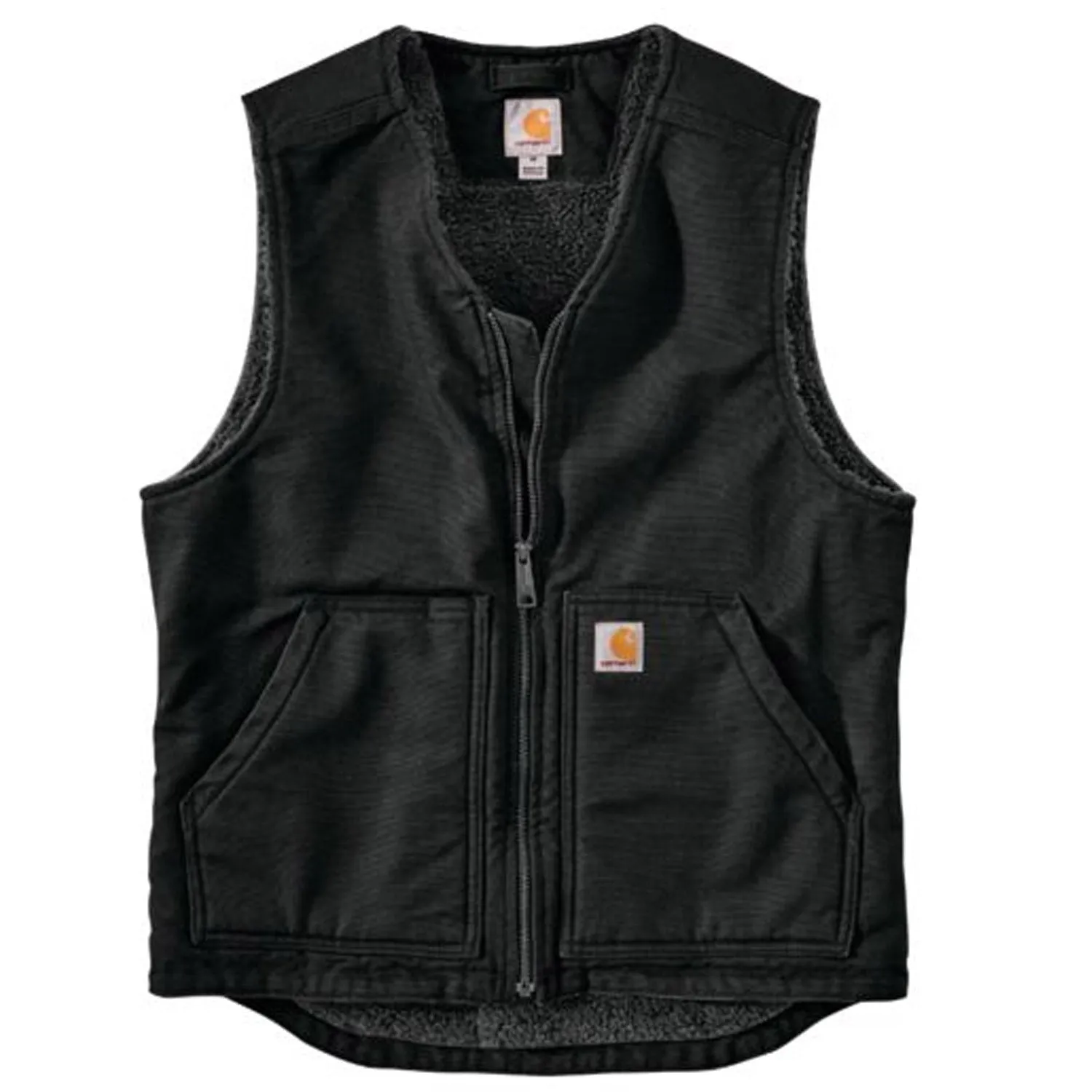 Carhartt Men's Washed Duck Sherpa Lined Vest