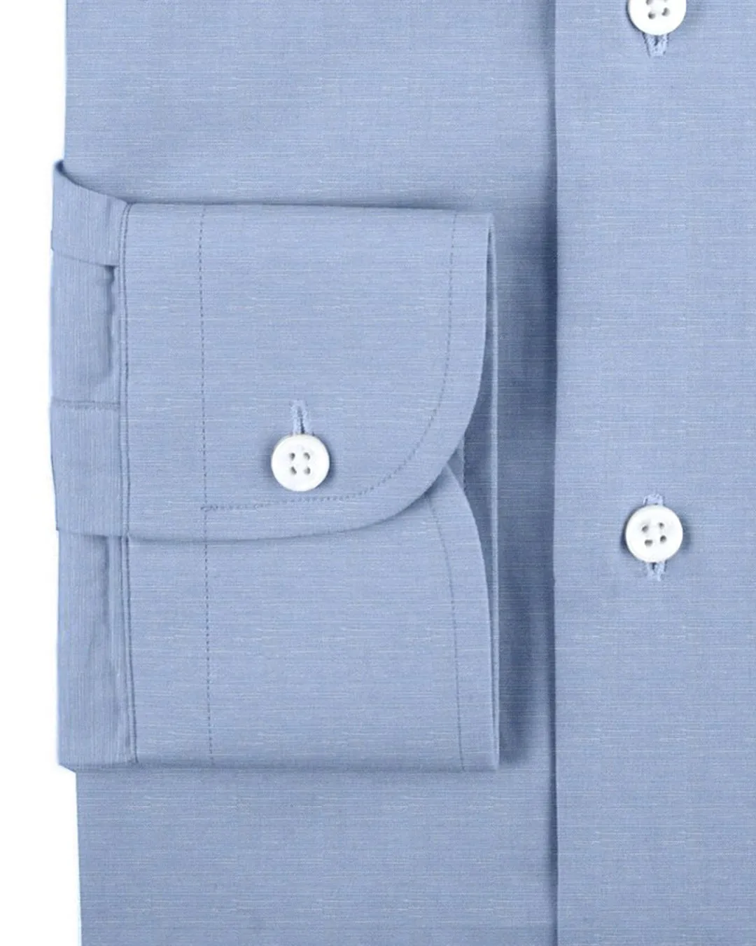 Carlo Riva: Linen-Cotton: Sky Blue Slub Chambray