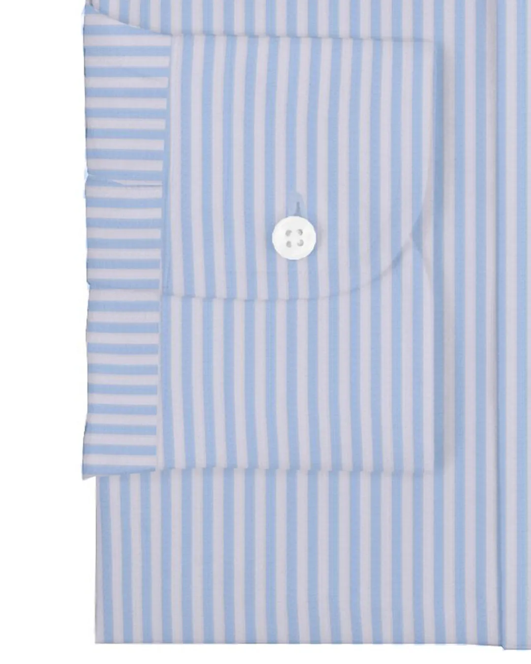 Carlo Riva White Blue Bengal Stripes