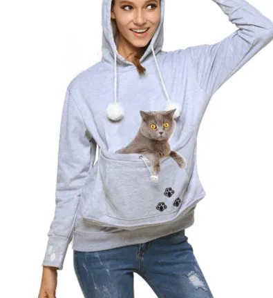 CAT SNUGGLE HOODIE