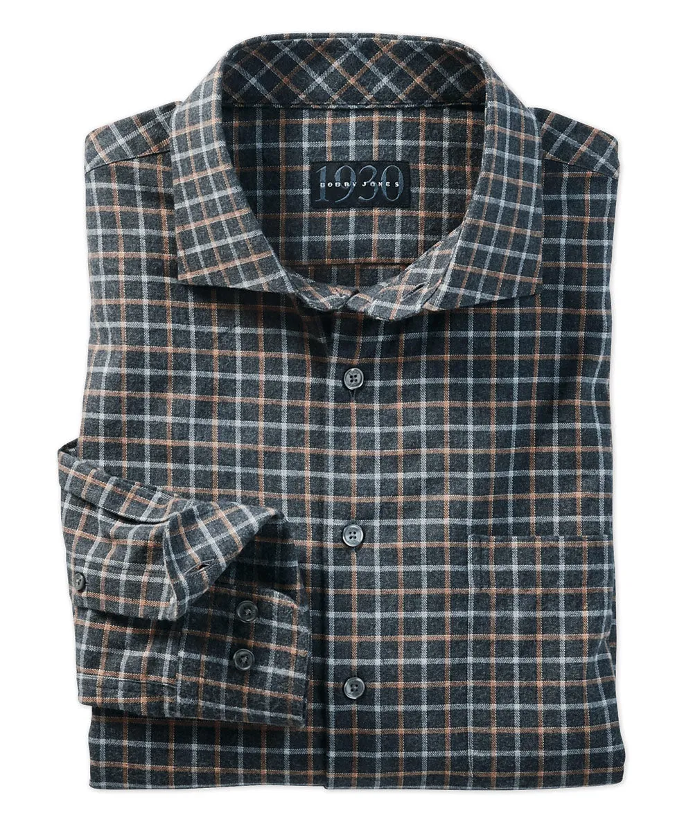 Charles Grid Long Sleeve Sport Shirt