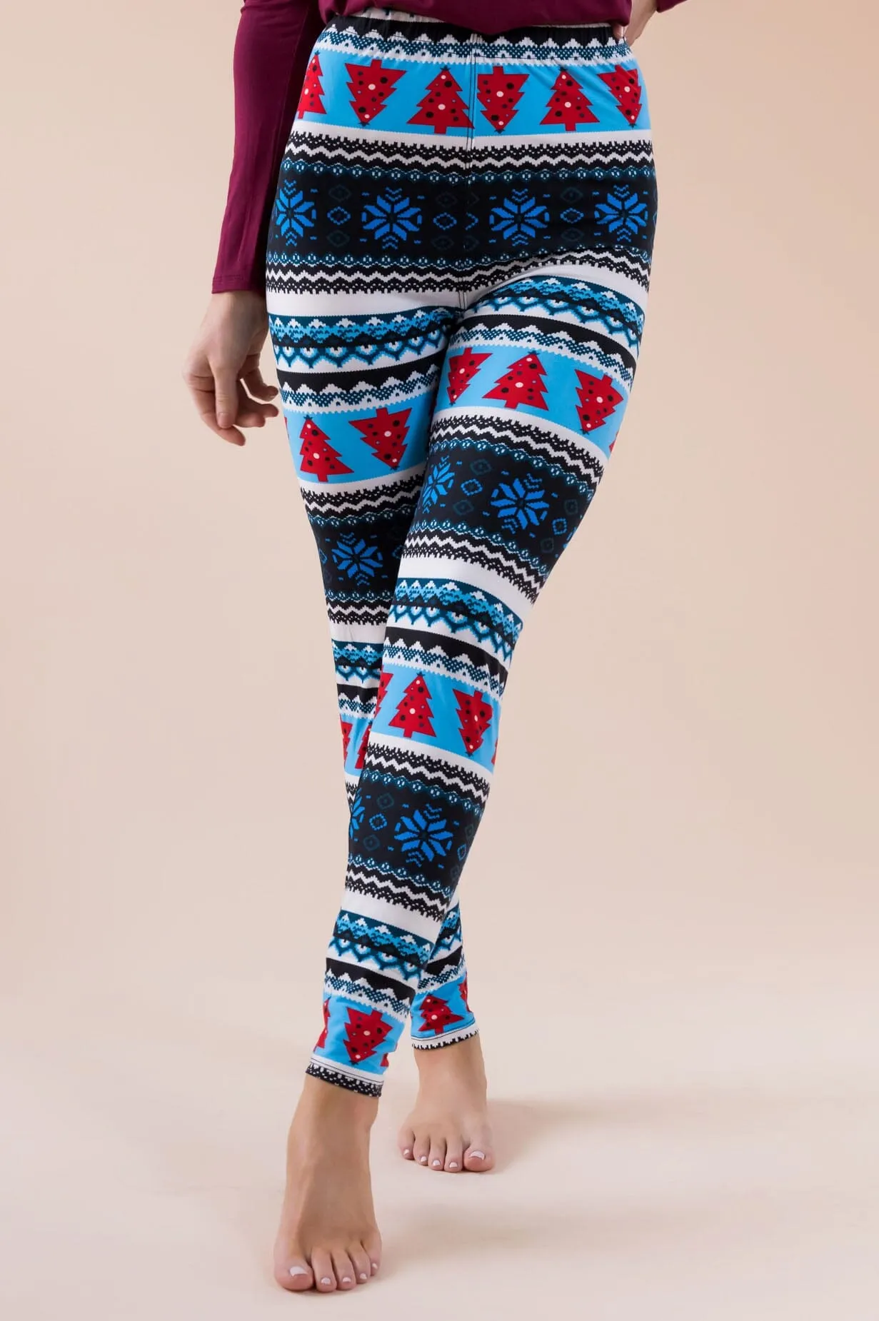 Christmas Tree Holiday Leggings