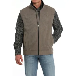 Cinch Men's Wool Bonded Vest in Khaki