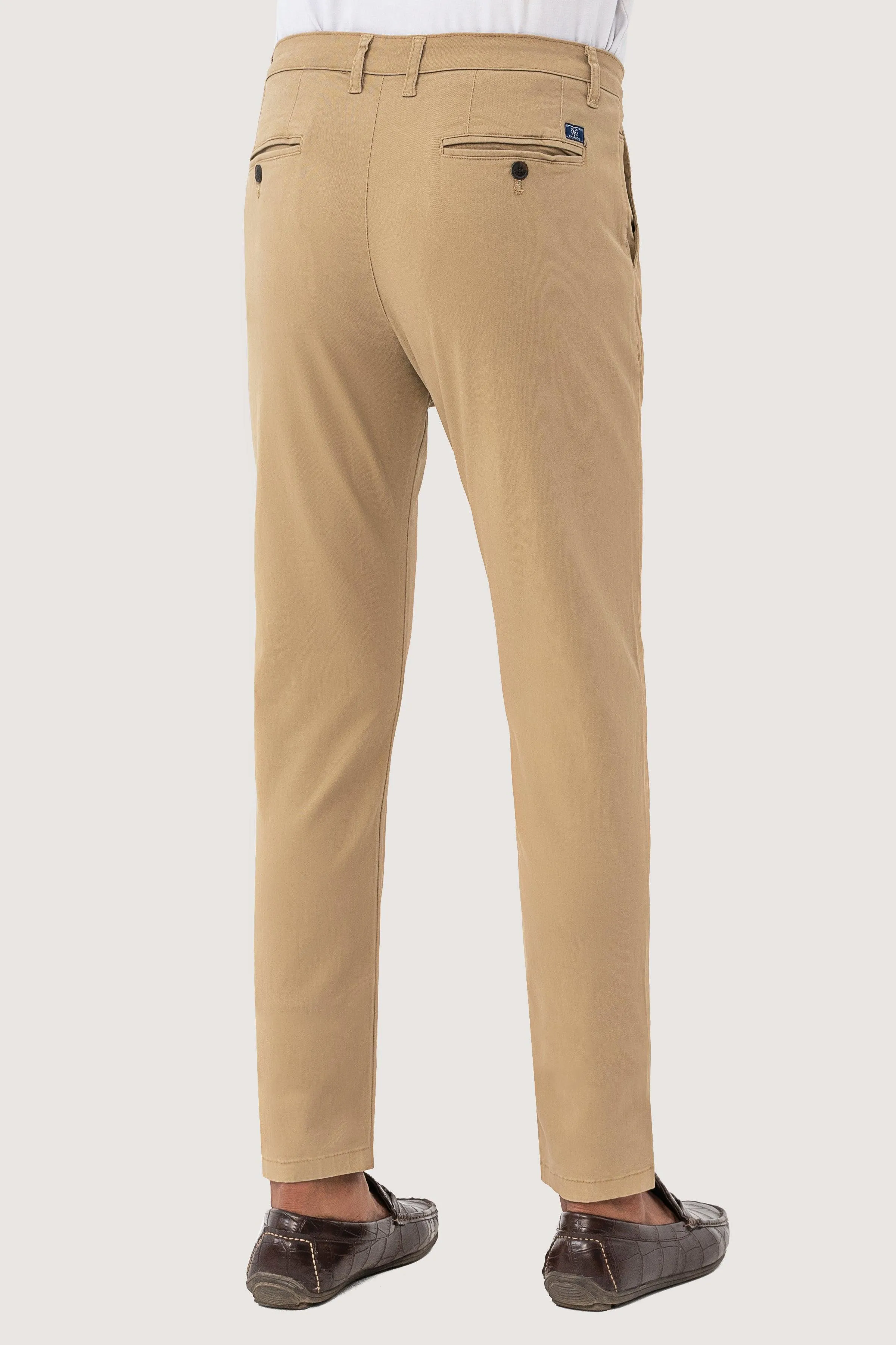 CROSS POCKET TWILL SLIMFIT PANT KHAKI