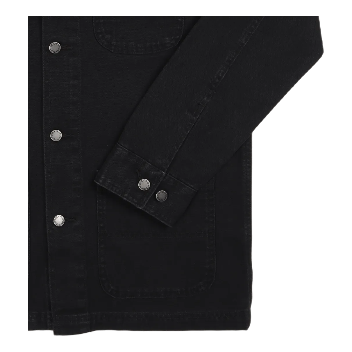 Duck Lined Chore Jacket Stone Washed Black