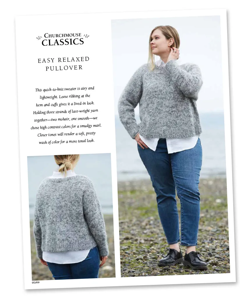 Easy Relaxed Pullover Using Isager Soft