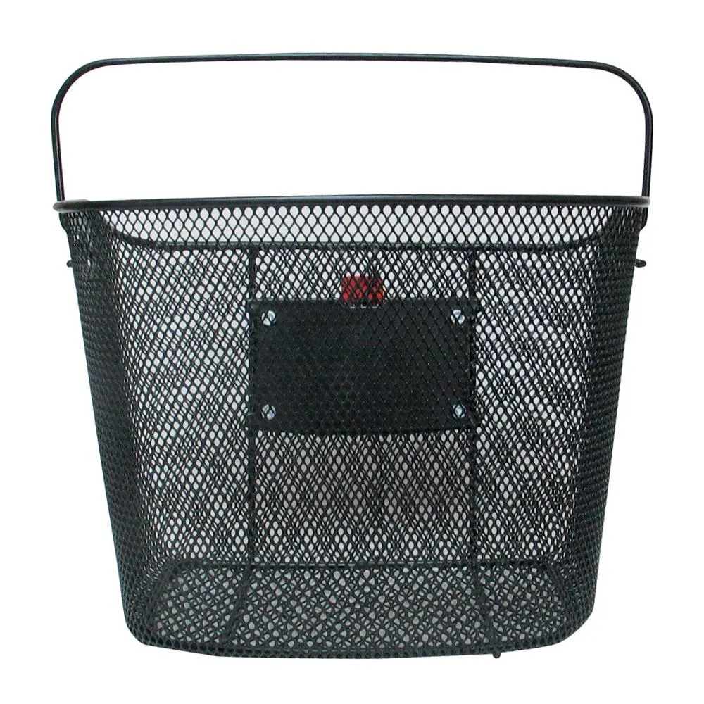 Evo E-Cargo QR-Mesh Traveller II Front Bike Basket  Black