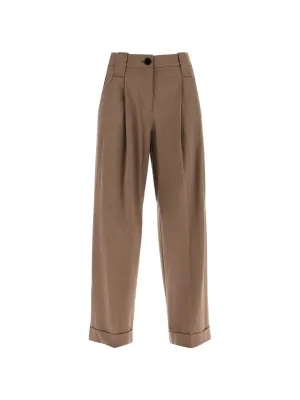 Flowy Trousers - Lightweight Fabric - Pants