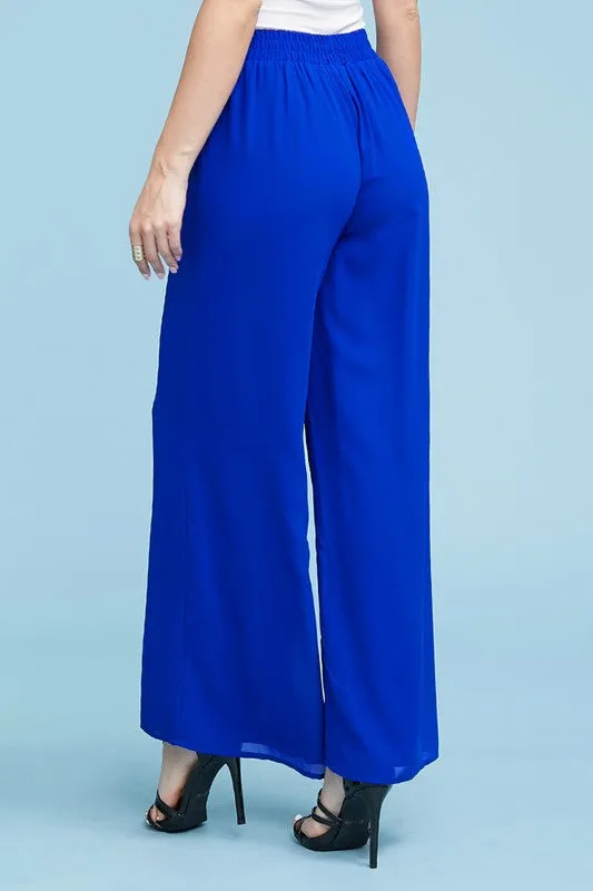 FLOWY WIDE LEG PANTS