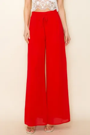 FLOWY WIDE LEG PANTS