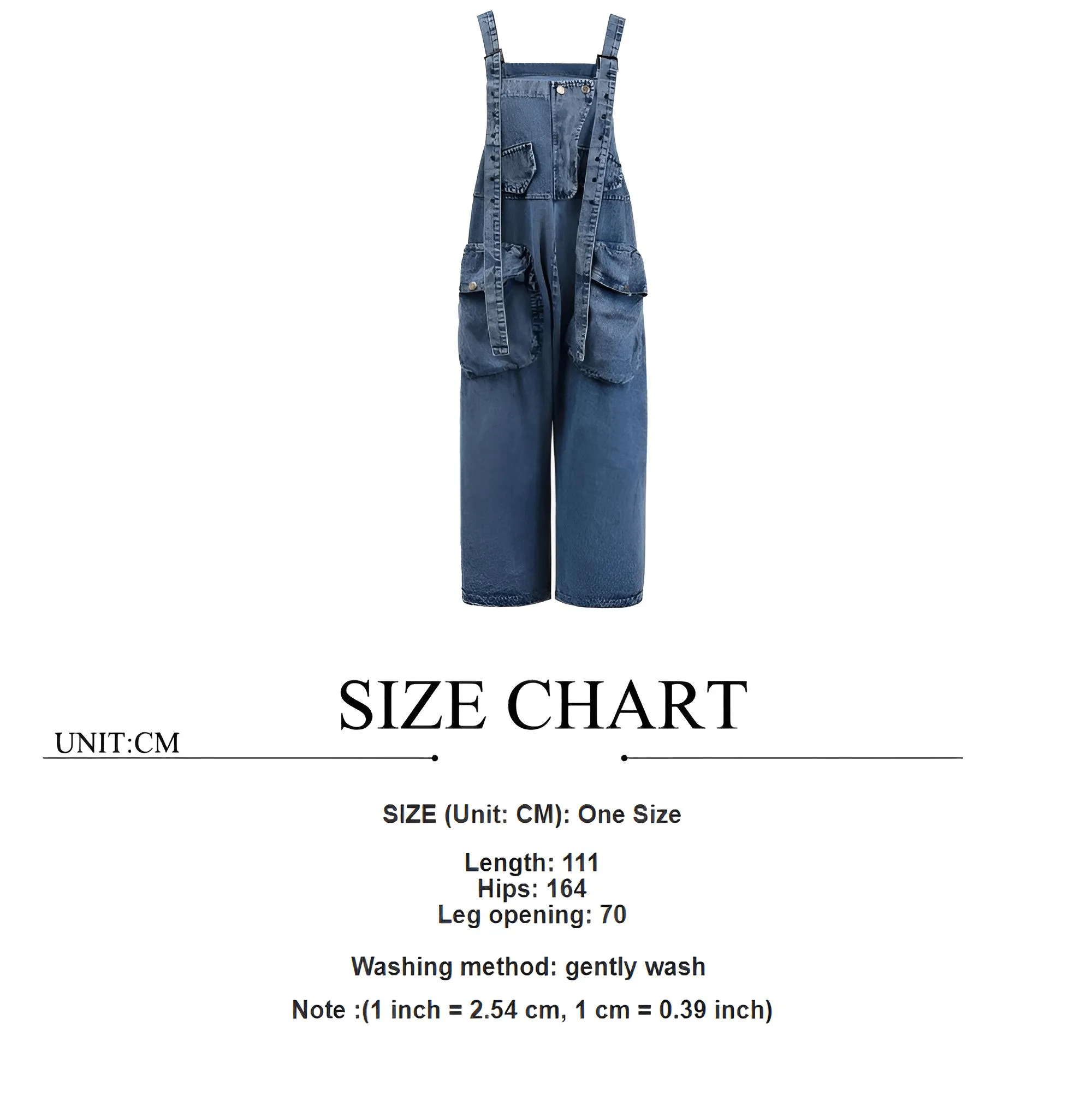 High Waist Women's Denim Overalls Black Pocket Trousers New Loose Fit Pants Women Fashion Spring Autumn