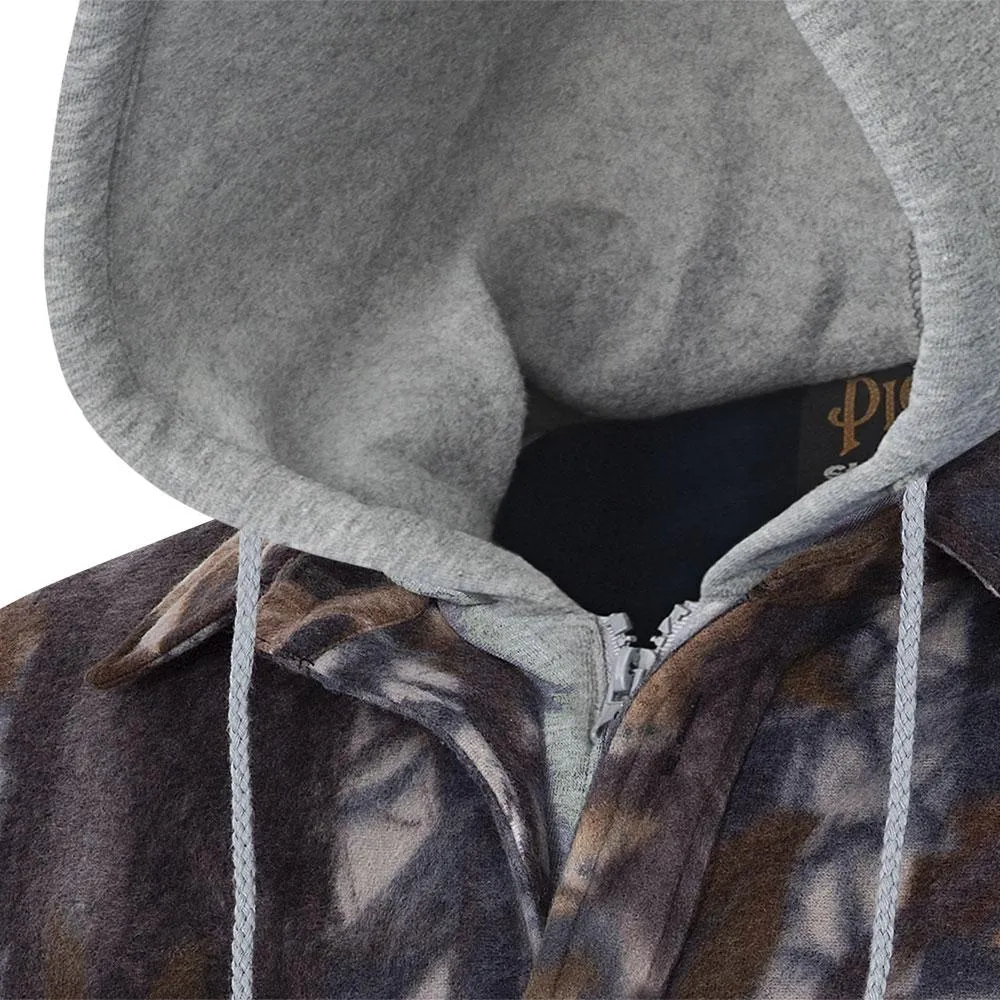 Jacket - Pioneer Camouflage Hooded Polar Fleece Shirt, 415CM