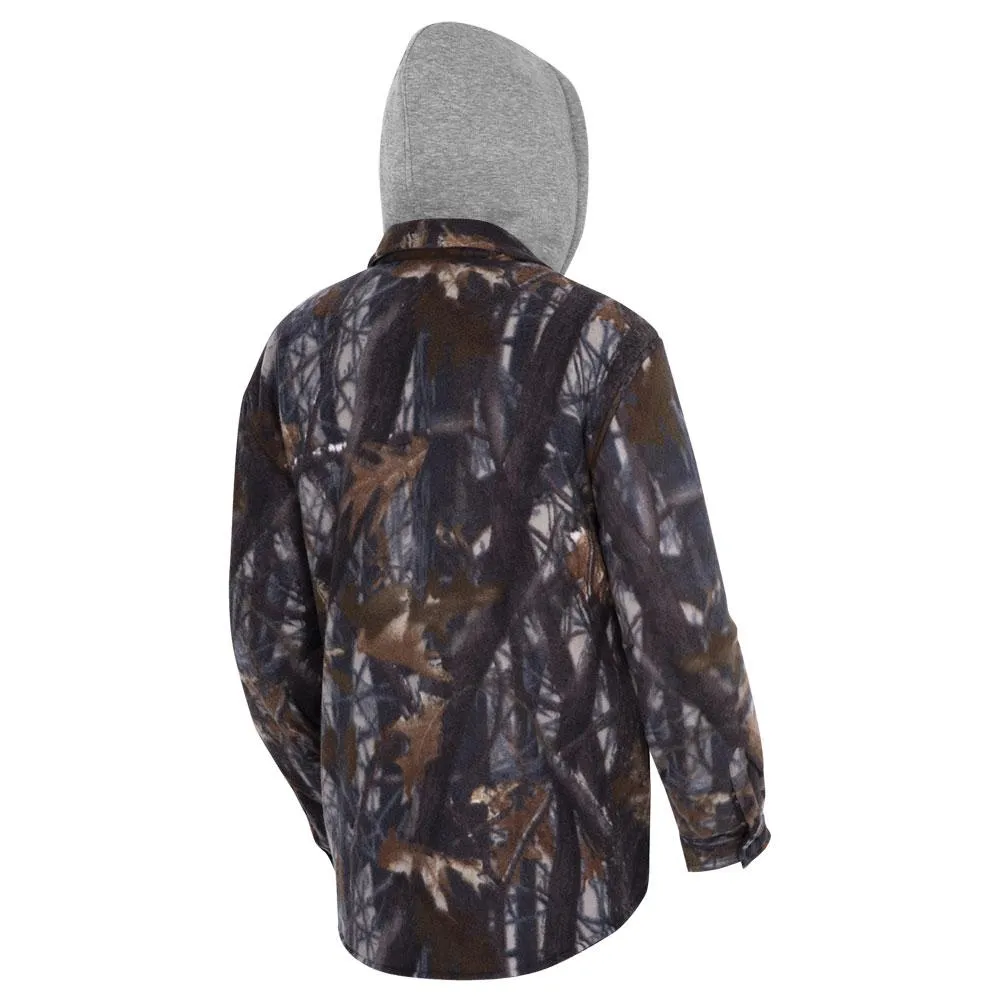 Jacket - Pioneer Camouflage Hooded Polar Fleece Shirt, 415CM