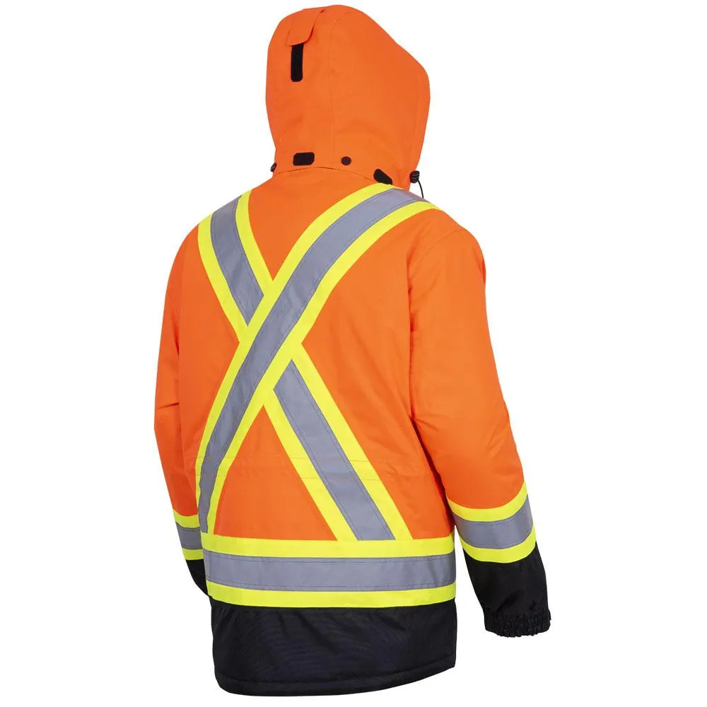 Jacket - Pioneer Hi-Viz Heated Insulated Safety Jacket 5407 / 5408 / 5409