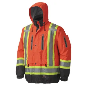 Jacket - Pioneer Hi-Viz Waterproof & Breathable Premium Jacket, 5200