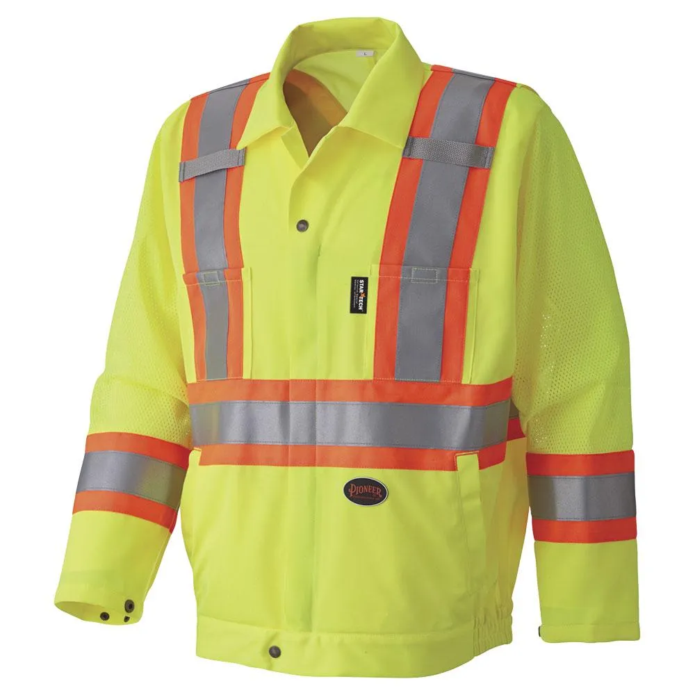 Jacket - Pioneer Unisex Hi-Viz Traffic Safety Jacket, 5999J