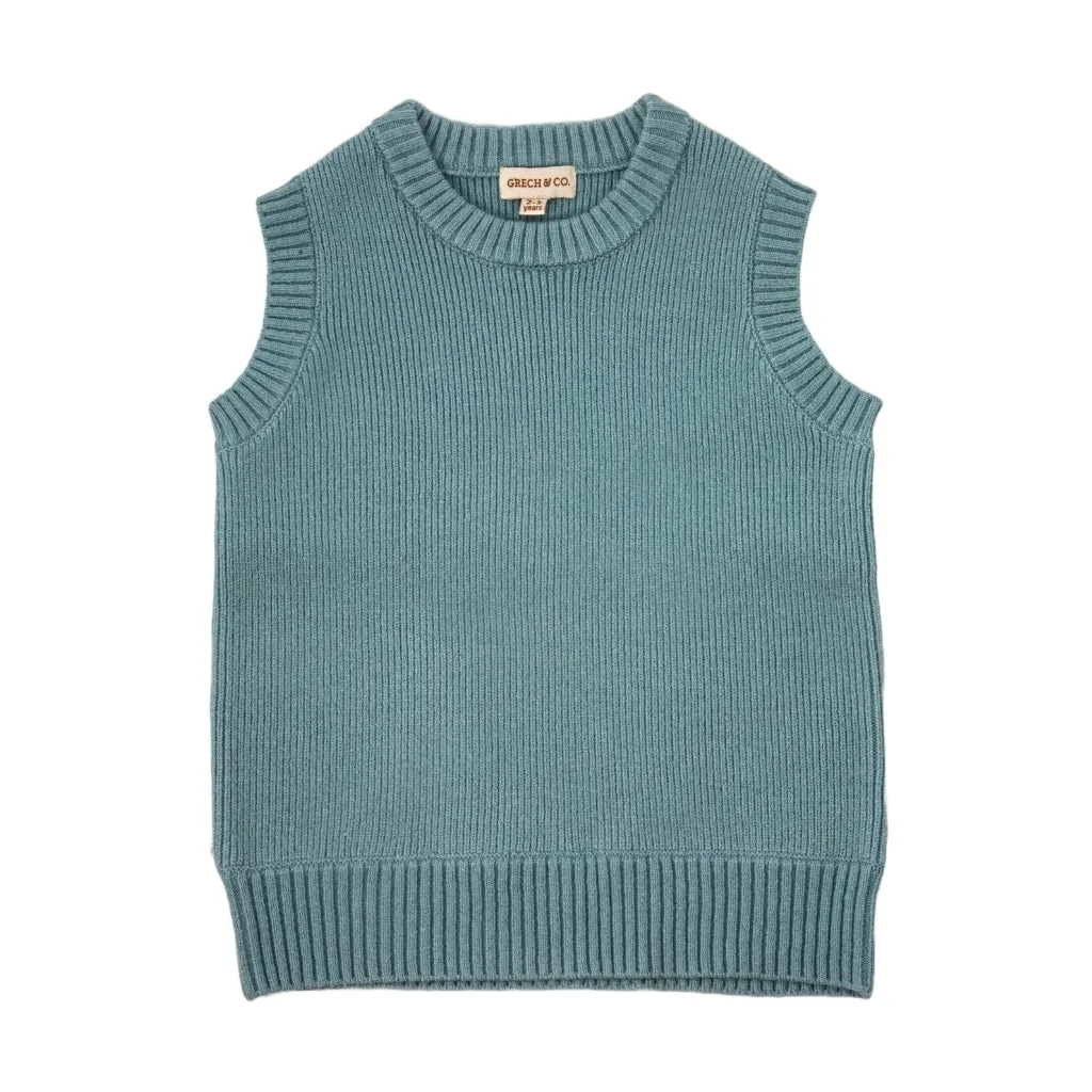 Knit Vest - Laguna