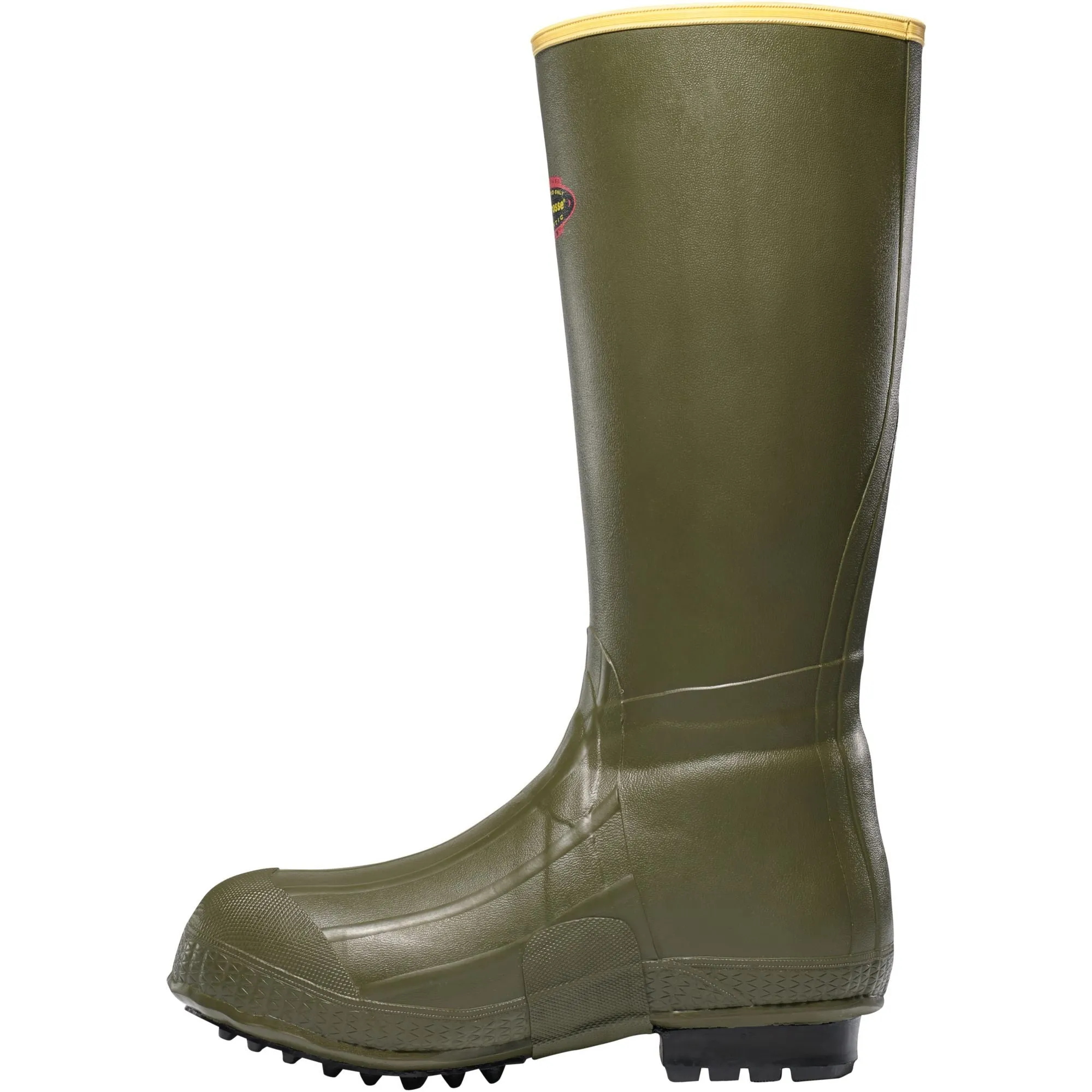 LaCrosse Men's Burly Air Grip 18" Rubber Work Boot - Green - 266050