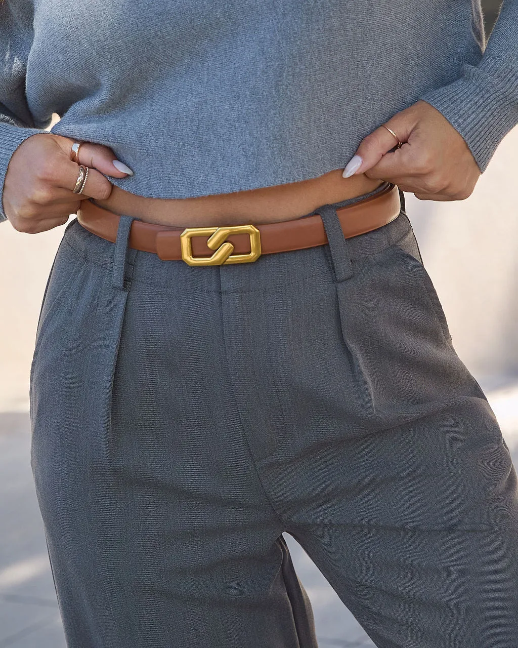 Lowen Chain Buckle Belt