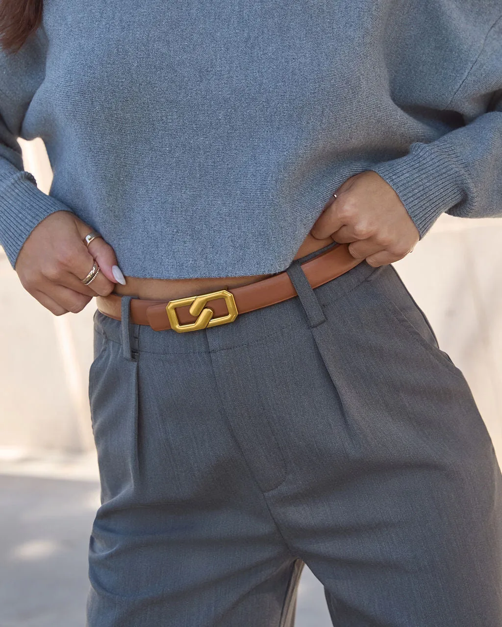 Lowen Chain Buckle Belt