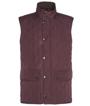 Lowerdale Gilet in Winter Blackberry by Barbour