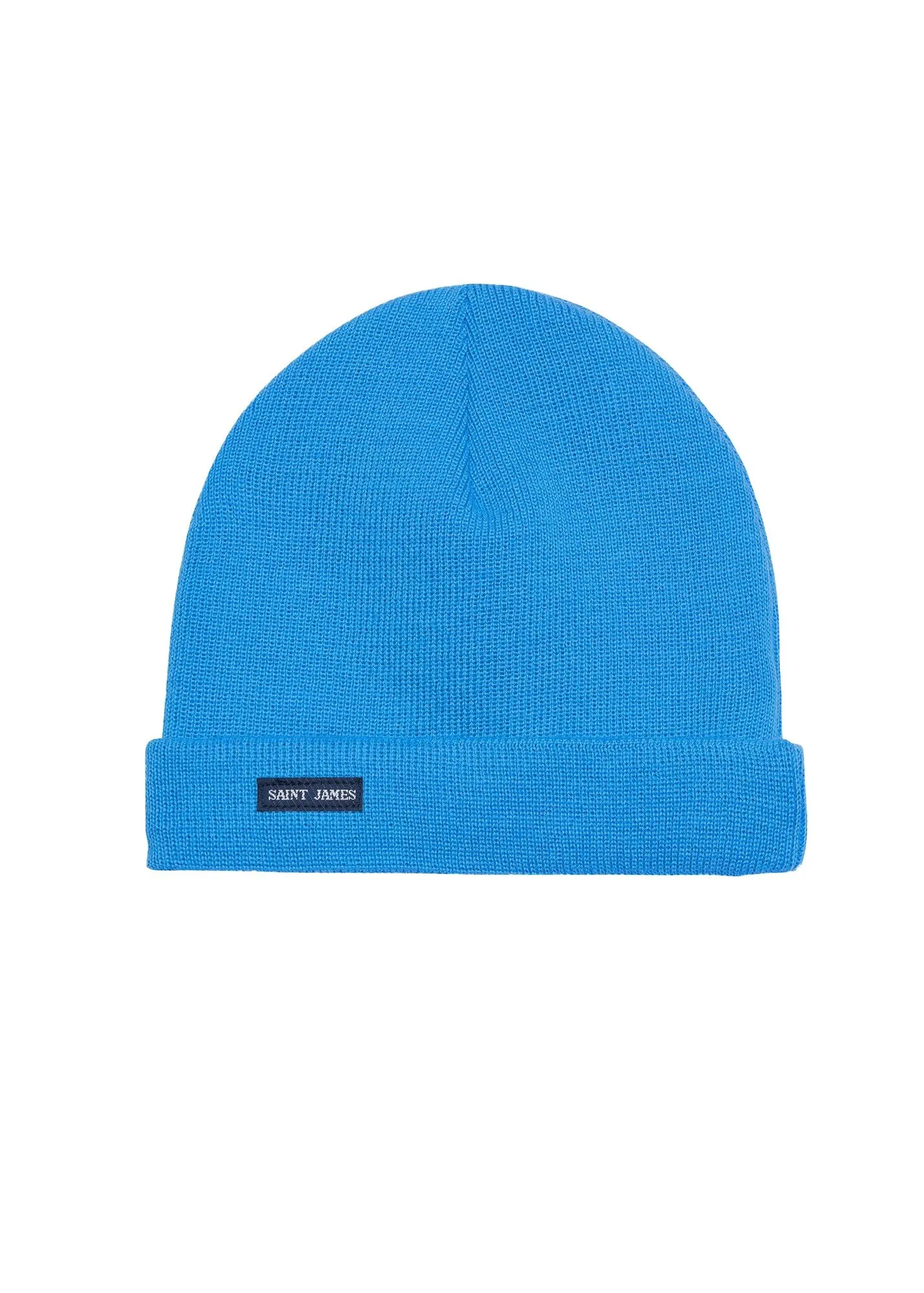 MAREE BEANIE - Soft Wool Nautical Beanie  (ELECTRIC BLUE)