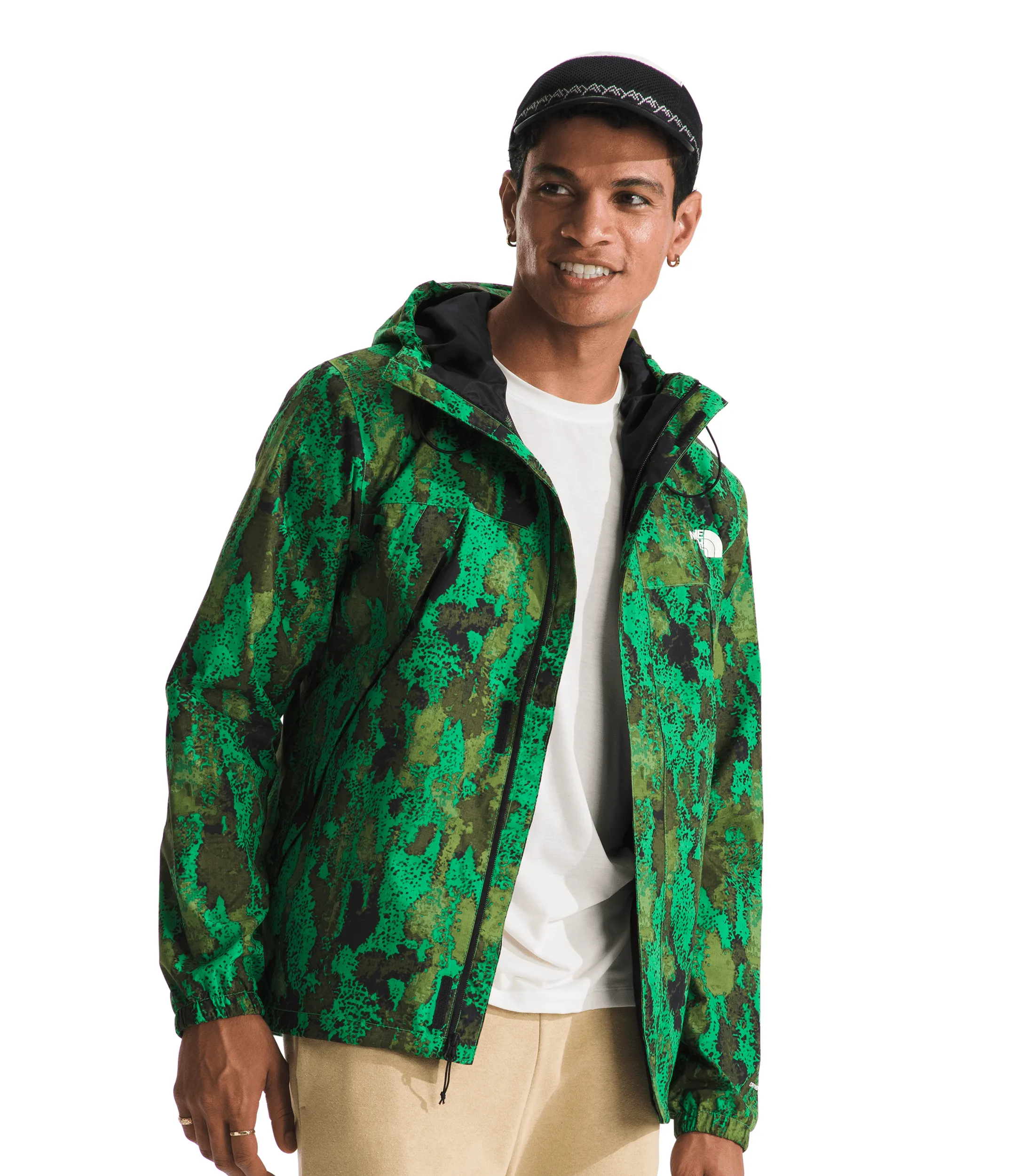 Men's Antora Jacket - Optic Emerald Generative Camo