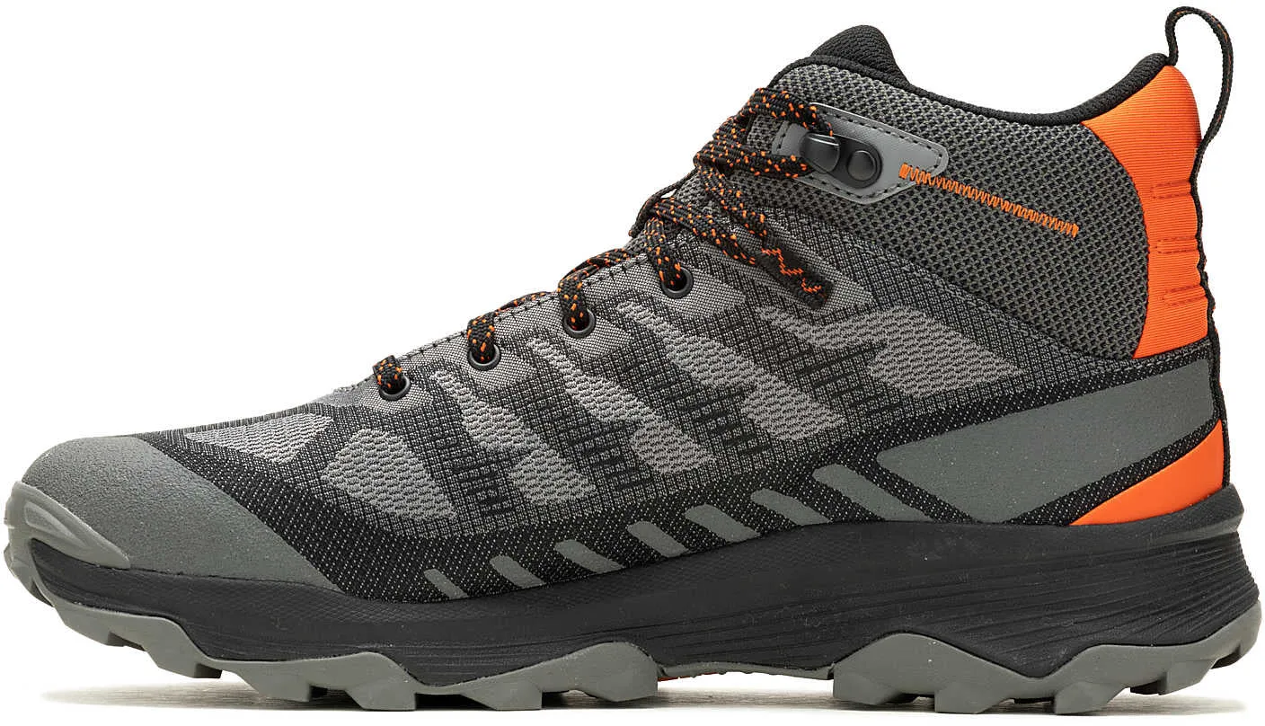 Merrell Speed Eco Mid Waterproof Mens Walking Boots - Grey