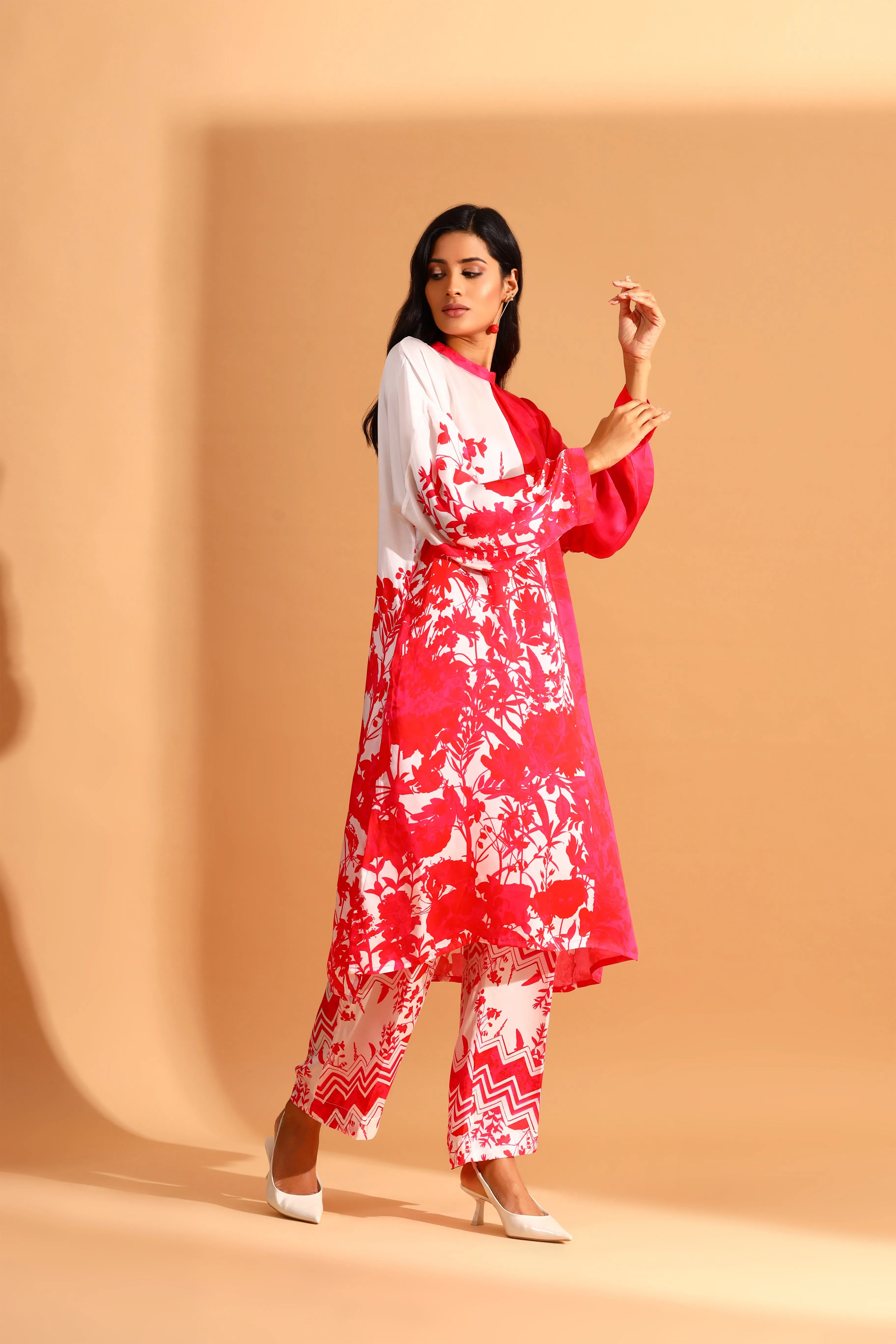 Paperflower Tunic & Trousers Co-Ord Set