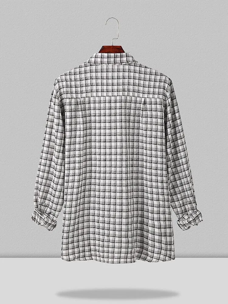 Plaid Cotton Shirt