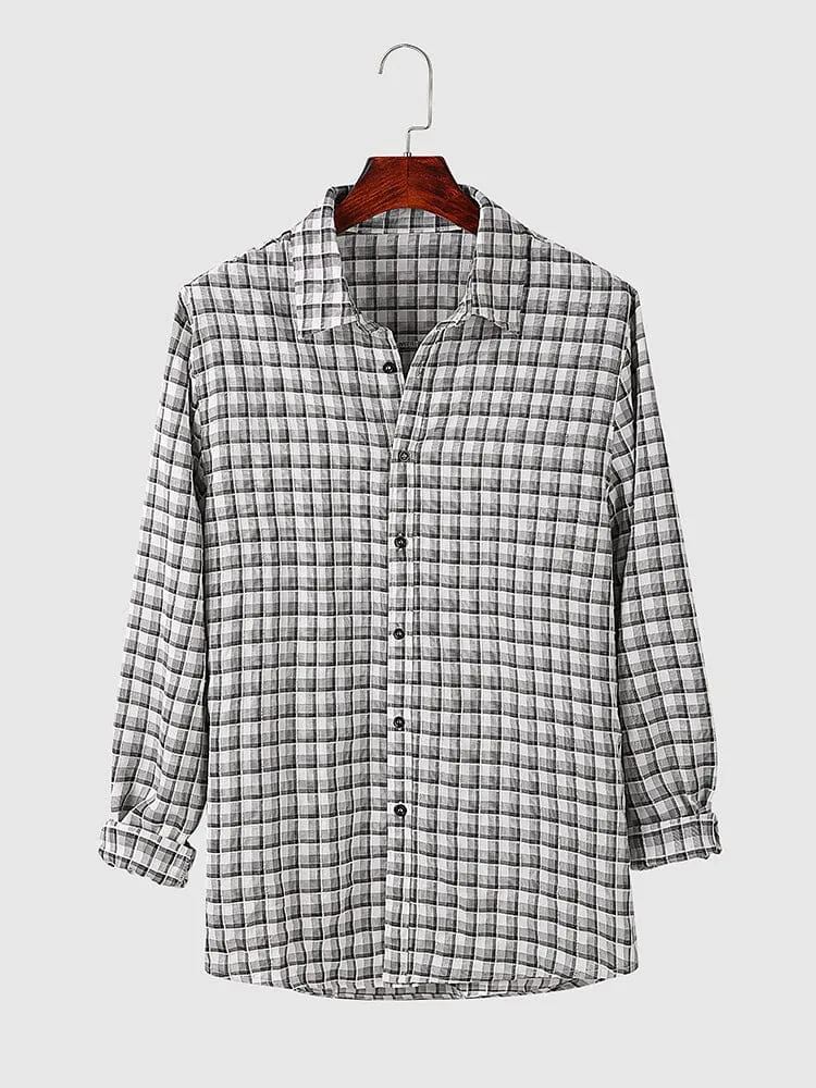 Plaid Cotton Shirt