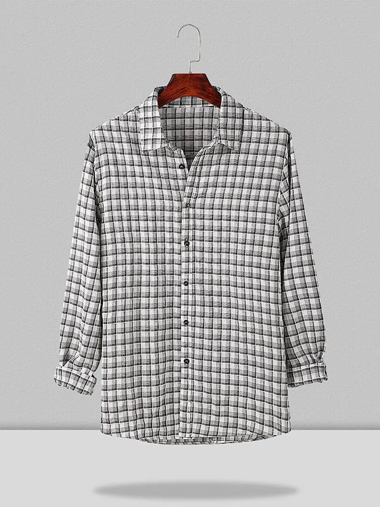 Plaid Cotton Shirt