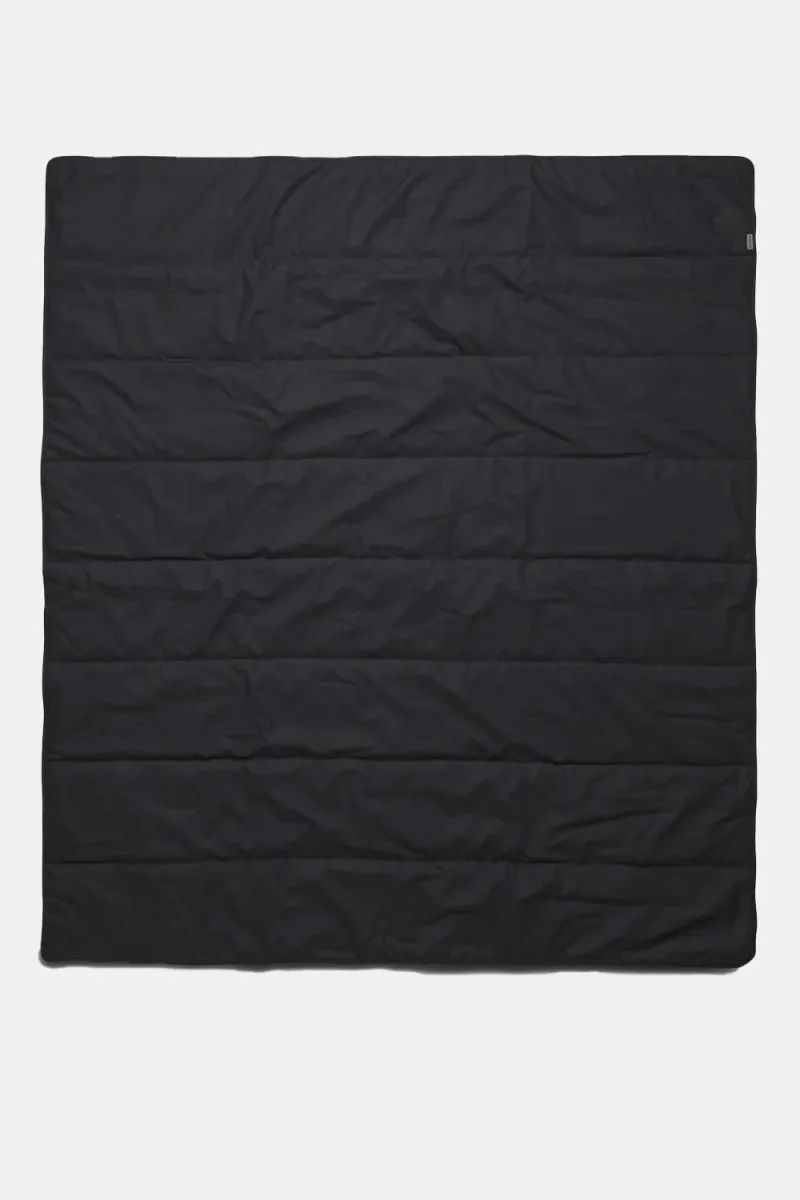 Rains Waterproof Quilted Packable Blanket (Black)