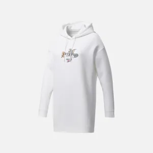 Reebok | TOM AND JERRY HOODED DRESS WHITE