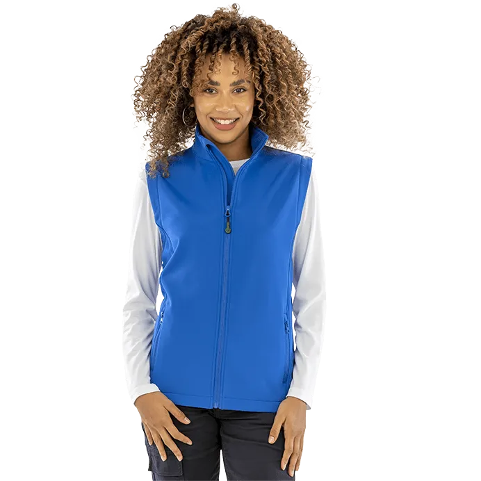 Result Ladies' Recycled 2-Layer Printable Softshell Bodywarmer