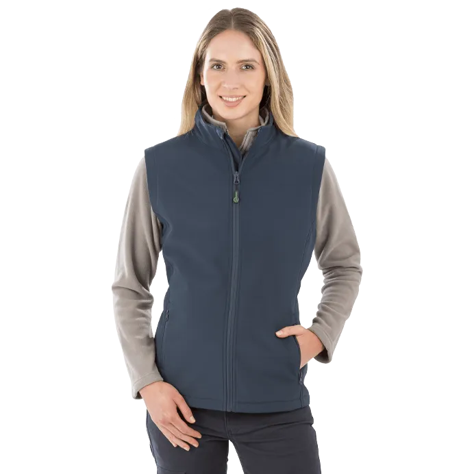 Result Ladies' Recycled 2-Layer Printable Softshell Bodywarmer