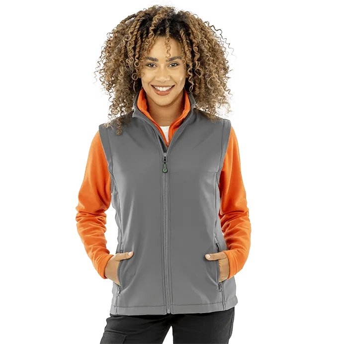 Result Ladies' Recycled 2-Layer Printable Softshell Bodywarmer